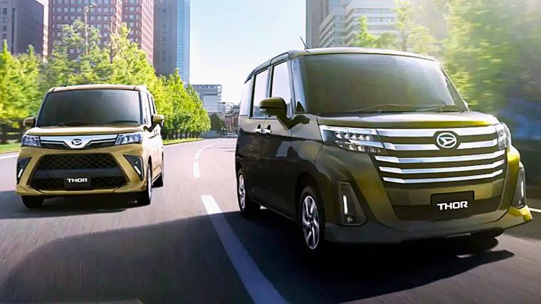 Toyota и Daihatsu представили обновленные Roomy, Thor и Tanto для японского рынка