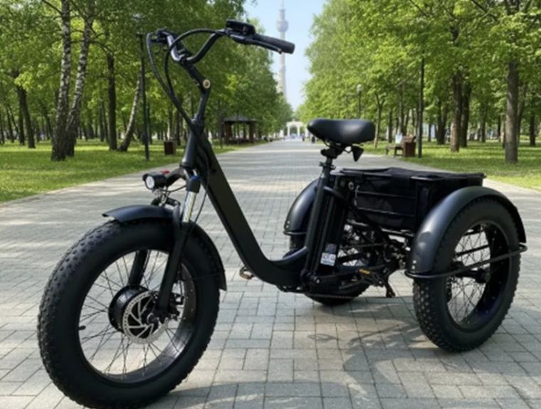 GT ZV-02: электровелосипед с тремя колесами и запасом хода для города и дачи