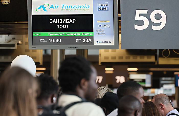 Air Tanzania поставила на стоп на три дня все рейсы в Россию