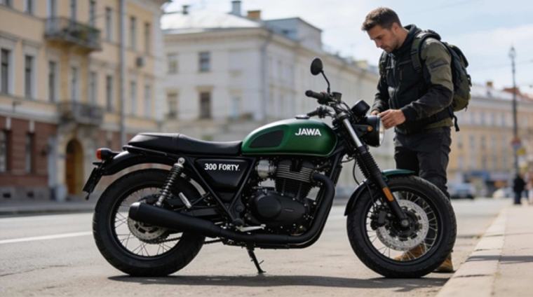 JAWA 300 FORTY TWO: инжектор, шесть передач и дисковые тормоза до 400 тысяч